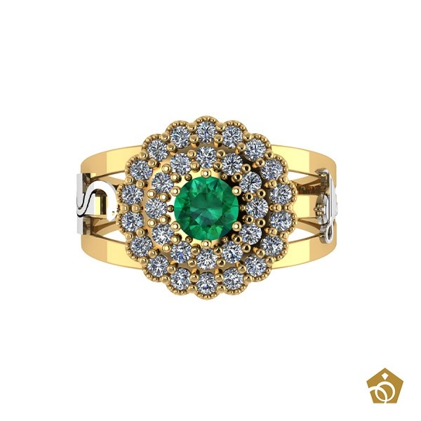 Anel Formatura - Enfermagem - Ouro 18k
